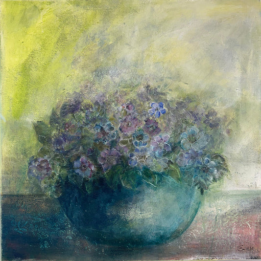 Blomster i vase | Anne Rishovd Moen